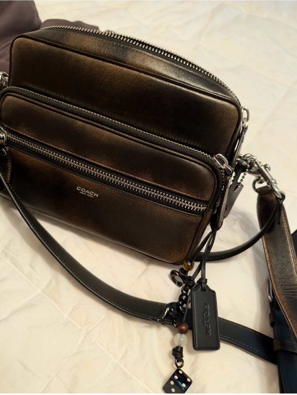 Coach Dakota in loved leather. Like New